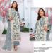 Picture of Georgette Light Slate Grey Straight Cut Salwar Kameez