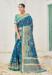 Picture of Excellent Chiffon Midnight Blue Saree