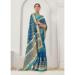 Picture of Excellent Chiffon Midnight Blue Saree