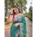 Picture of Shapely Organza Sea Green Saree