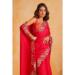 Picture of Bewitching Silk Red Saree