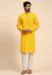 Picture of Charming Rayon & Cotton Yellow Kurtis And Tunic