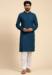 Picture of Rayon & Cotton Midnight Blue Kurtis And Tunic