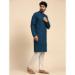 Picture of Rayon & Cotton Midnight Blue Kurtis And Tunic