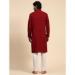 Picture of Sublime Rayon & Cotton Maroon Kurtis And Tunic