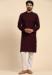 Picture of Fine Rayon & Cotton Brown Kurtis And Tunic