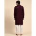 Picture of Fine Rayon & Cotton Brown Kurtis And Tunic