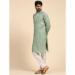 Picture of Taking Silk Dark Sea Green Kurtis & Tunic