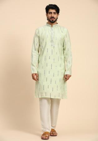 Picture of Marvelous Silk Beige Kurtis & Tunic