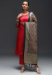 Picture of Cotton & Silk Maroon Readymade Salwar Kameez