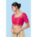Picture of Appealing Silk Deep Pink Designer Blouse
