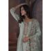 Picture of Chiffon Dark Sea Green Straight Cut Salwar Kameez