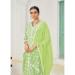 Picture of Splendid Cotton Dark Khaki Readymade Salwar Kameez