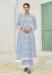 Picture of Cotton Light Slate Grey Readymade Salwar Kameez