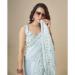 Picture of Graceful Georgette Light Steel Blue Saree