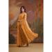 Picture of Elegant Georgette Sandy Brown Saree