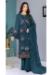 Picture of Georgette Dark Slate Grey Straight Cut Salwar Kameez