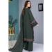 Picture of Georgette Sea Green Straight Cut Salwar Kameez