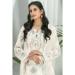 Picture of Marvelous Georgette White Straight Cut Salwar Kameez