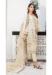 Picture of Georgette Off White Straight Cut Salwar Kameez