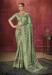 Picture of Delightful Silk Dark Olive Green Saree