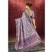 Picture of Gorgeous Silk Plum Saree