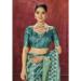 Picture of Pretty Silk Dark Sea Green Saree