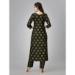 Picture of Classy Rayon Dark Olive Green Kurtis & Tunic