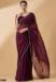 Picture of Grand Organza Blue Violet Saree