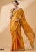 Picture of Taking Organza Chocolate Saree