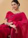 Picture of Lovely Organza Light Coral Saree