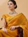 Picture of Radiant Organza Golden Rod Saree