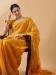 Picture of Radiant Organza Golden Rod Saree