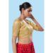 Picture of Grand Rayon Burly Wood Designer Blouse