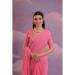 Picture of Appealing Georgette Pale Violet Red Saree