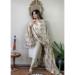 Picture of Well Formed Rayon Off White Readymade Salwar Kameez