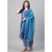 Picture of Statuesque Rayon Steel Blue Readymade Salwar Kameez