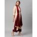 Picture of Rayon Blanched Almond Readymade Salwar Kameez