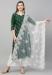 Picture of Pleasing Rayon Dark Green Readymade Salwar Kameez