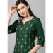 Picture of Pleasing Rayon Dark Green Readymade Salwar Kameez