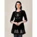 Picture of Classy Rayon Black Kurtis & Tunic