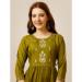 Picture of Shapely Rayon Olive Kurtis & Tunic