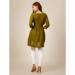 Picture of Shapely Rayon Olive Kurtis & Tunic