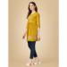 Picture of Ideal Rayon Dark Golden Rod Kurtis & Tunic