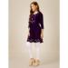 Picture of Fascinating Rayon Dark Magenta Kurtis & Tunic