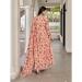 Picture of Classy Georgette Light Salmon Kurtis & Tunic