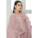 Picture of Comely Georgette Thistle Straight Cut Salwar Kameez