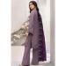 Picture of Georgette Rosy Brown Straight Cut Salwar Kameez