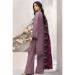 Picture of Ideal Georgette Plum Straight Cut Salwar Kameez