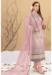 Picture of Wonderful Georgette Pink Straight Cut Salwar Kameez